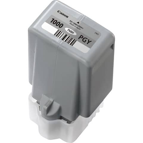 Cartuccia inkjet PFI-1000PGY Canon grigio chiaro 0553C001